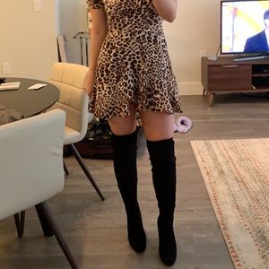 Steve Madden thigh high boots